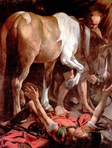 La conversión de san Pablo. Caravaggio