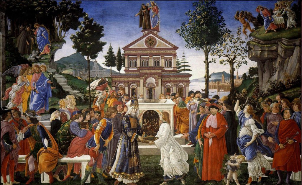 Tentaciones de Cristo (Botticelli)